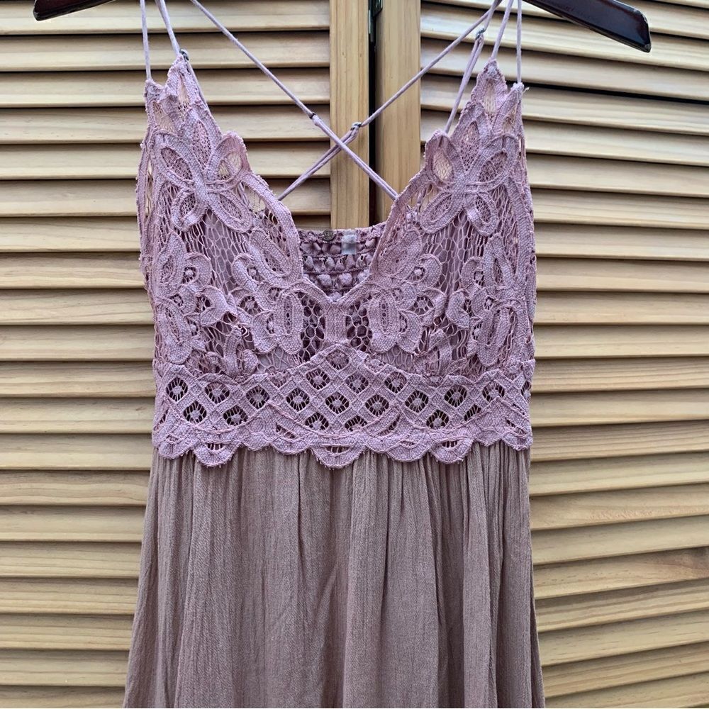 FP One Adella Slip Dress Medium - Picture 3 of 6